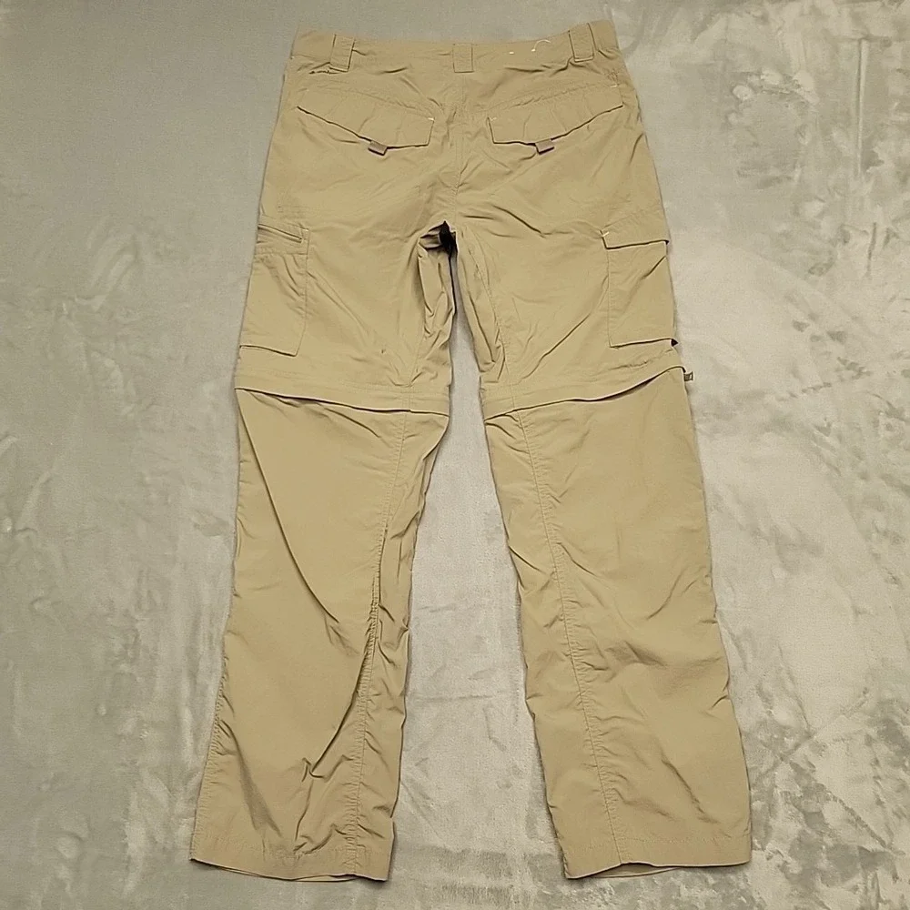 Columbia Cargo Pants Men 32x30 Silver Ridge Convertible Hiking Fishing Utility.
